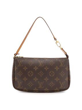 Louis Vuitton Monogram Pochette Accessoires Pouch Handbag Party